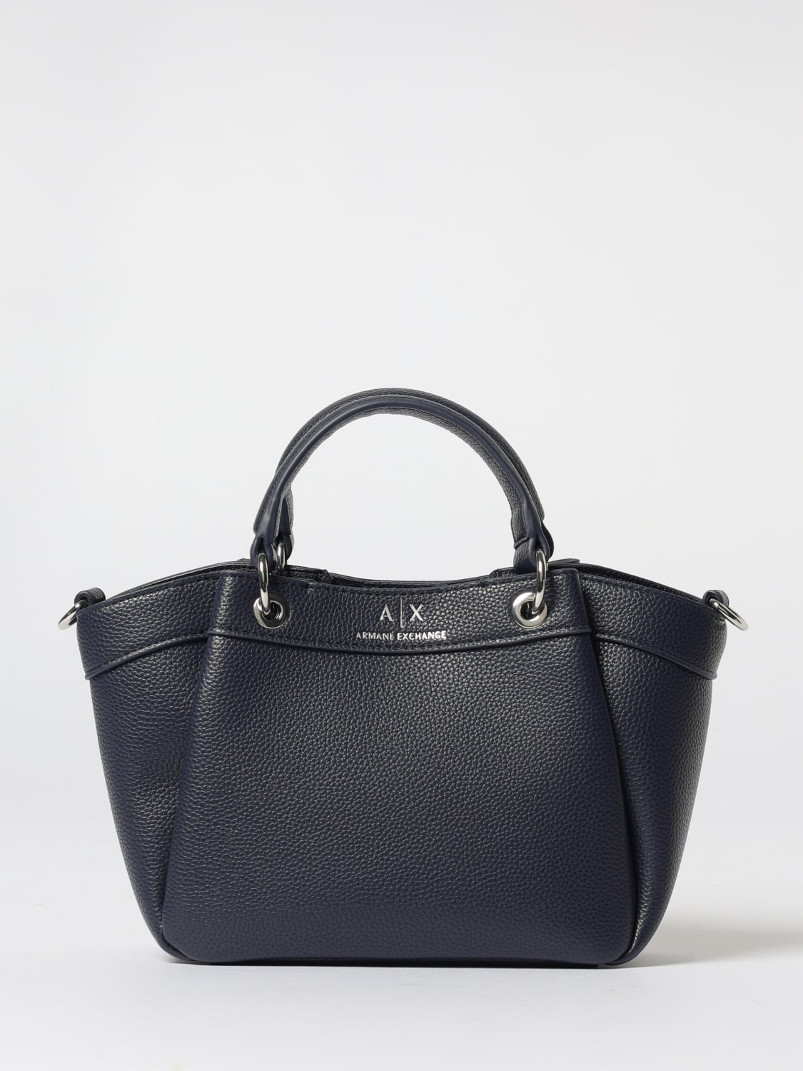 ARMANI EXCHANGE HANDTASCHE: Schultertasche damen Armani Exchange, Blau - Img 1