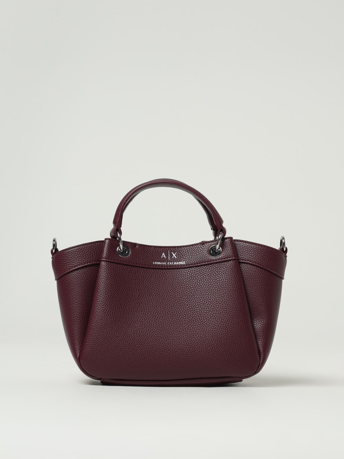 ARMANI EXCHANGE HANDBAG: Shoulder bag woman Armani Exchange, Burgundy - Img 1