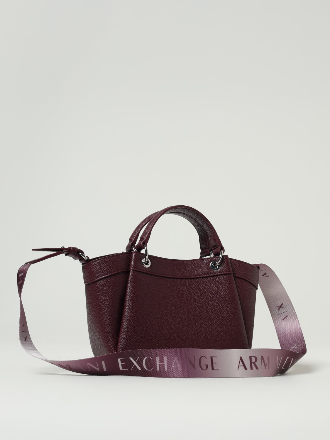 ARMANI EXCHANGE HANDBAG: Shoulder bag woman Armani Exchange, Burgundy - Img 2