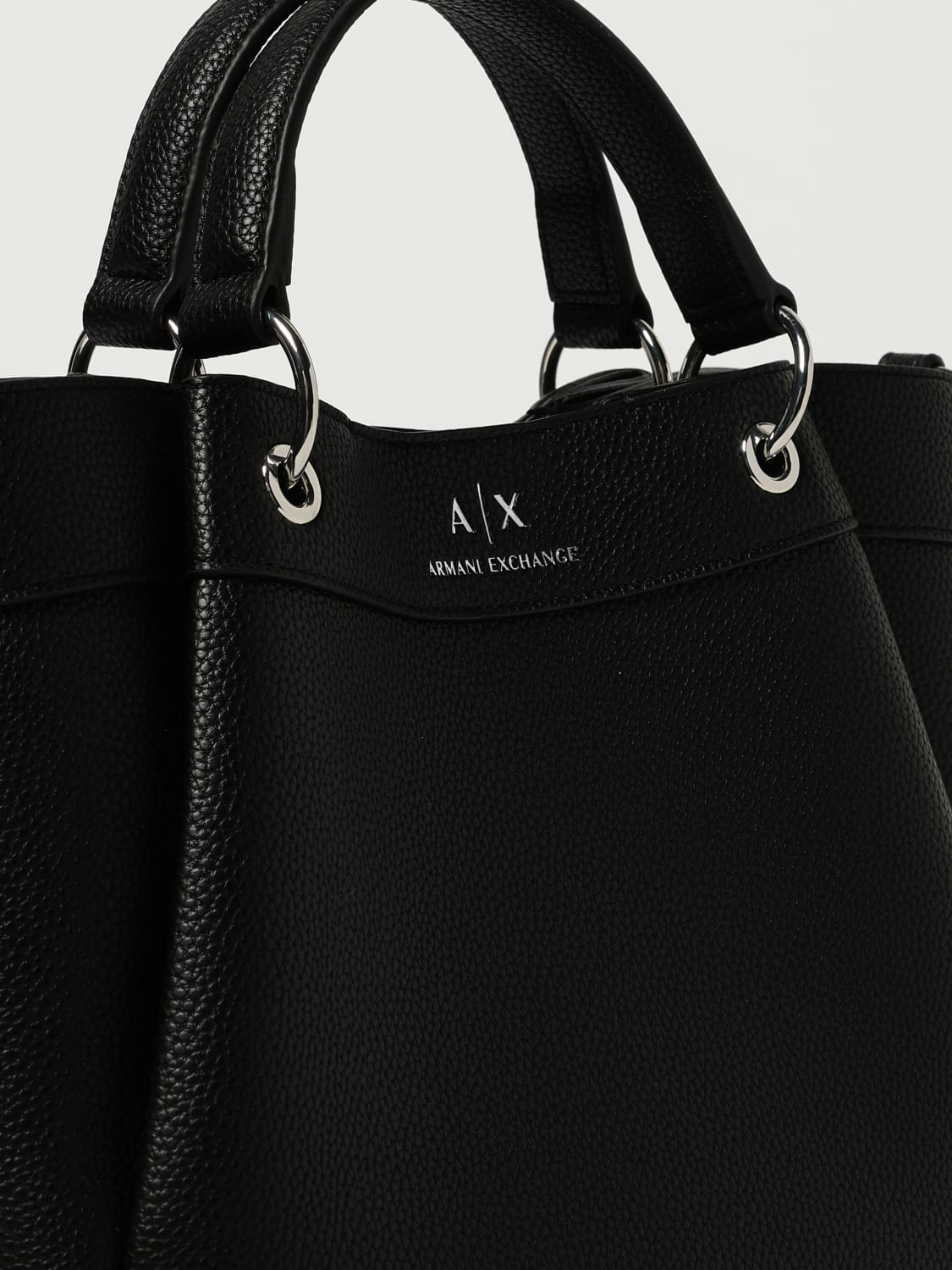 ARMANI EXCHANGE HANDTASCHE: Schultertasche damen Armani Exchange, Schwarz - Img 3