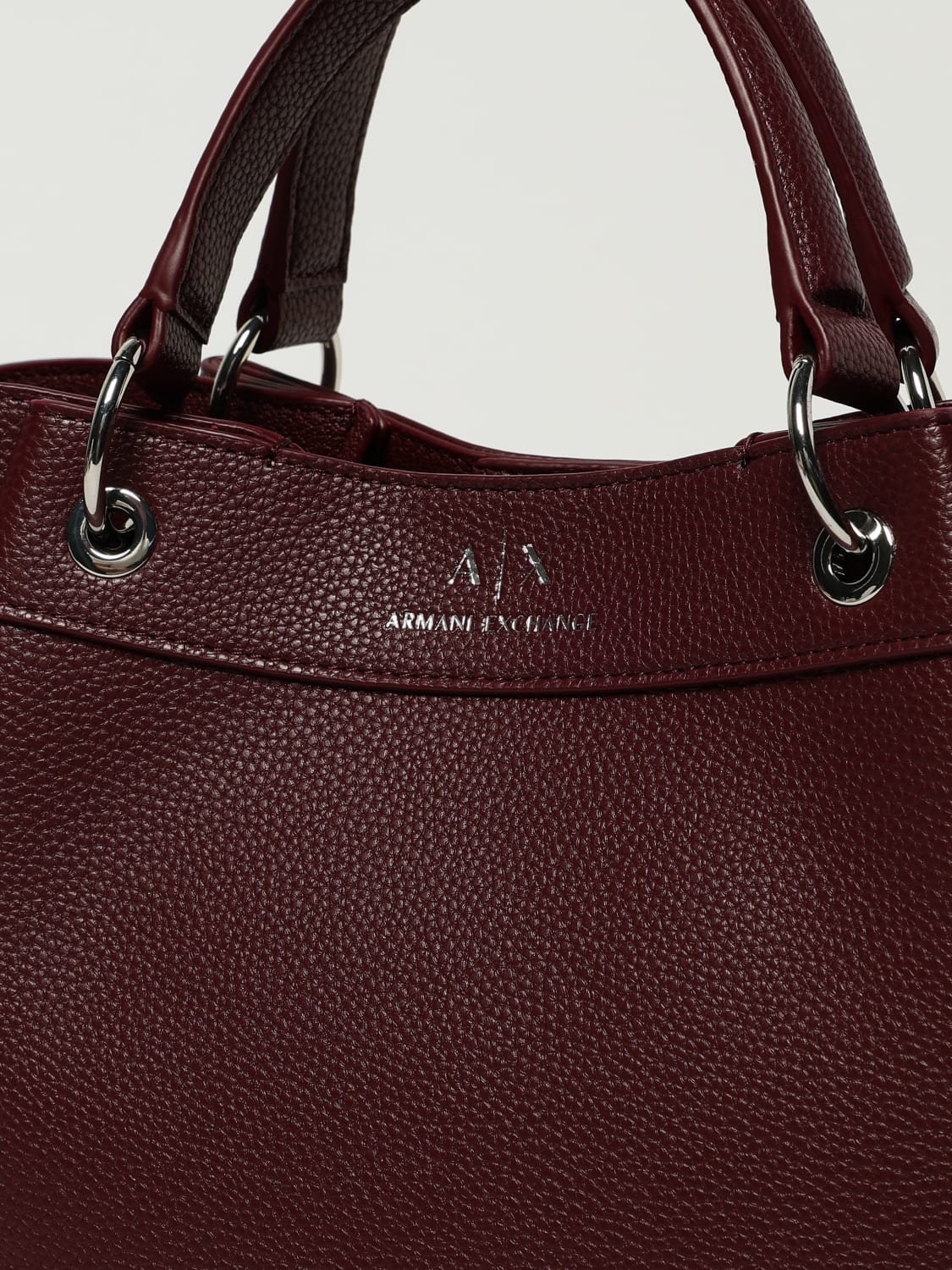 ARMANI EXCHANGE SAC À MAIN: Sac porté épaule femme Armani Exchange, Bordeaux - Img 3