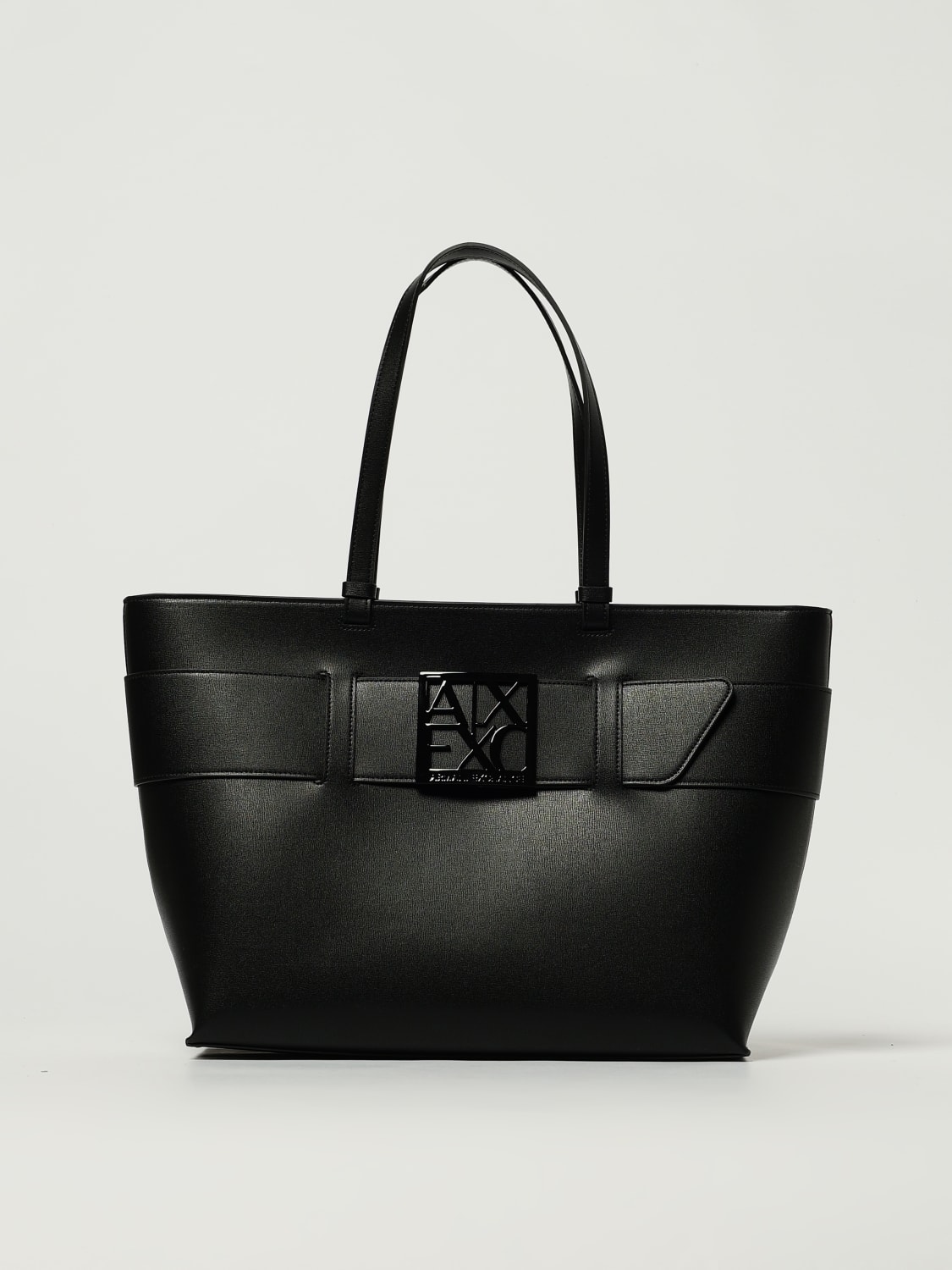 ARMANI EXCHANGE TOTE BAG: Shoulder bag woman Armani Exchange, Black - Img 1