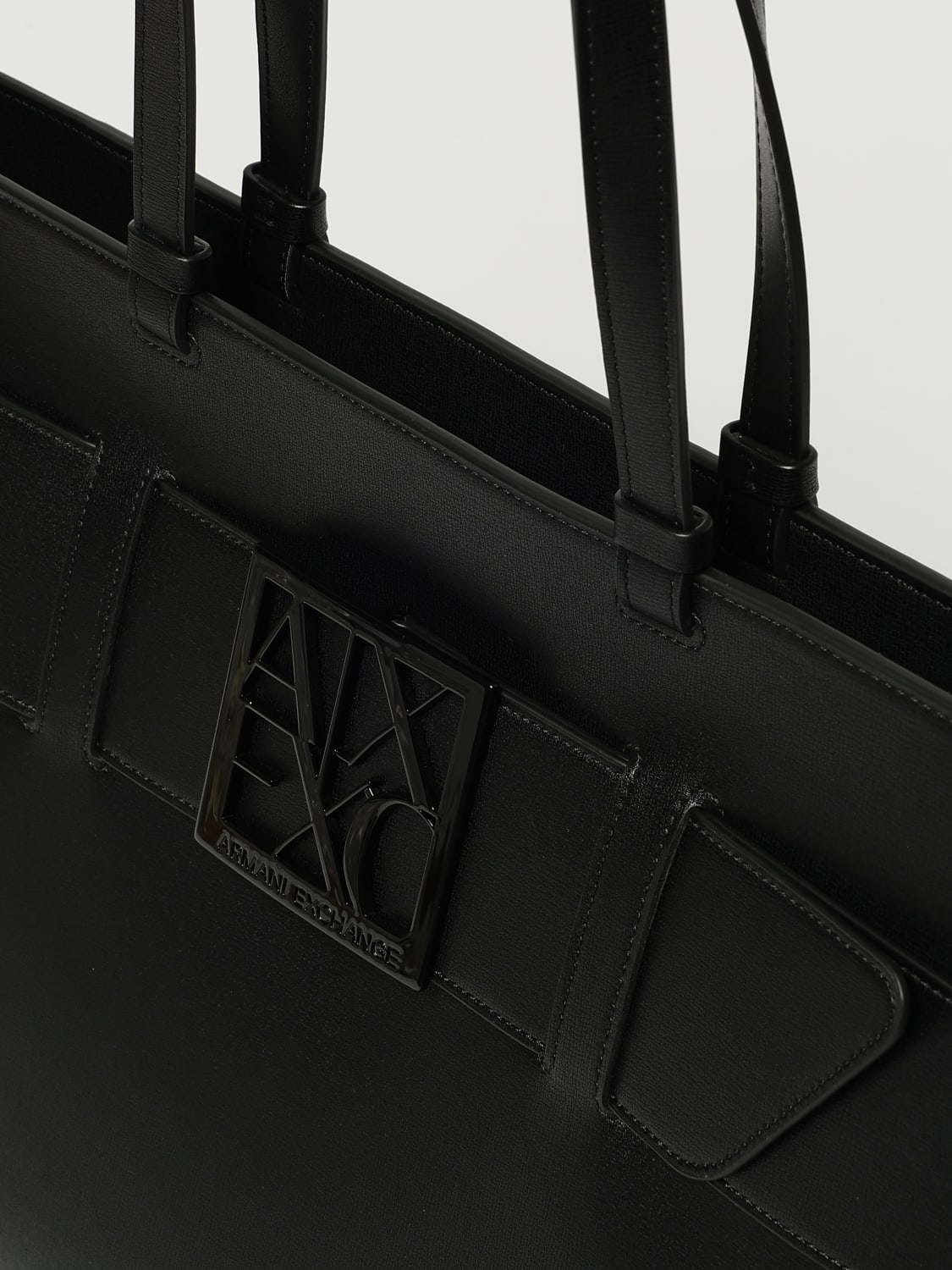 ARMANI EXCHANGE TOTE BAG: Shoulder bag woman Armani Exchange, Black - Img 3