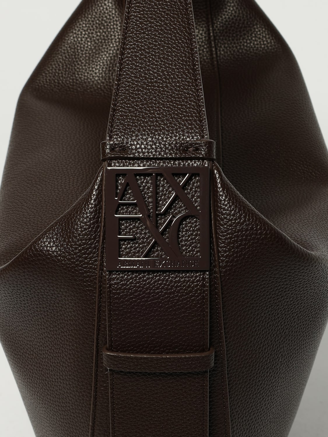 ARMANI EXCHANGE SAC PORTÉ ÉPAULE: Sac porté épaule femme Armani Exchange, Marron - Img 3