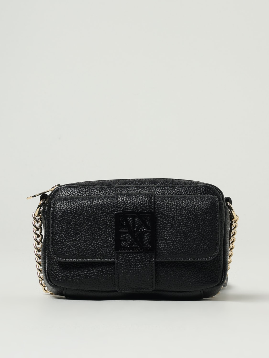 ARMANI EXCHANGE BANDOLERA: Bolso de hombro mujer Armani Exchange, Negro - Img 1
