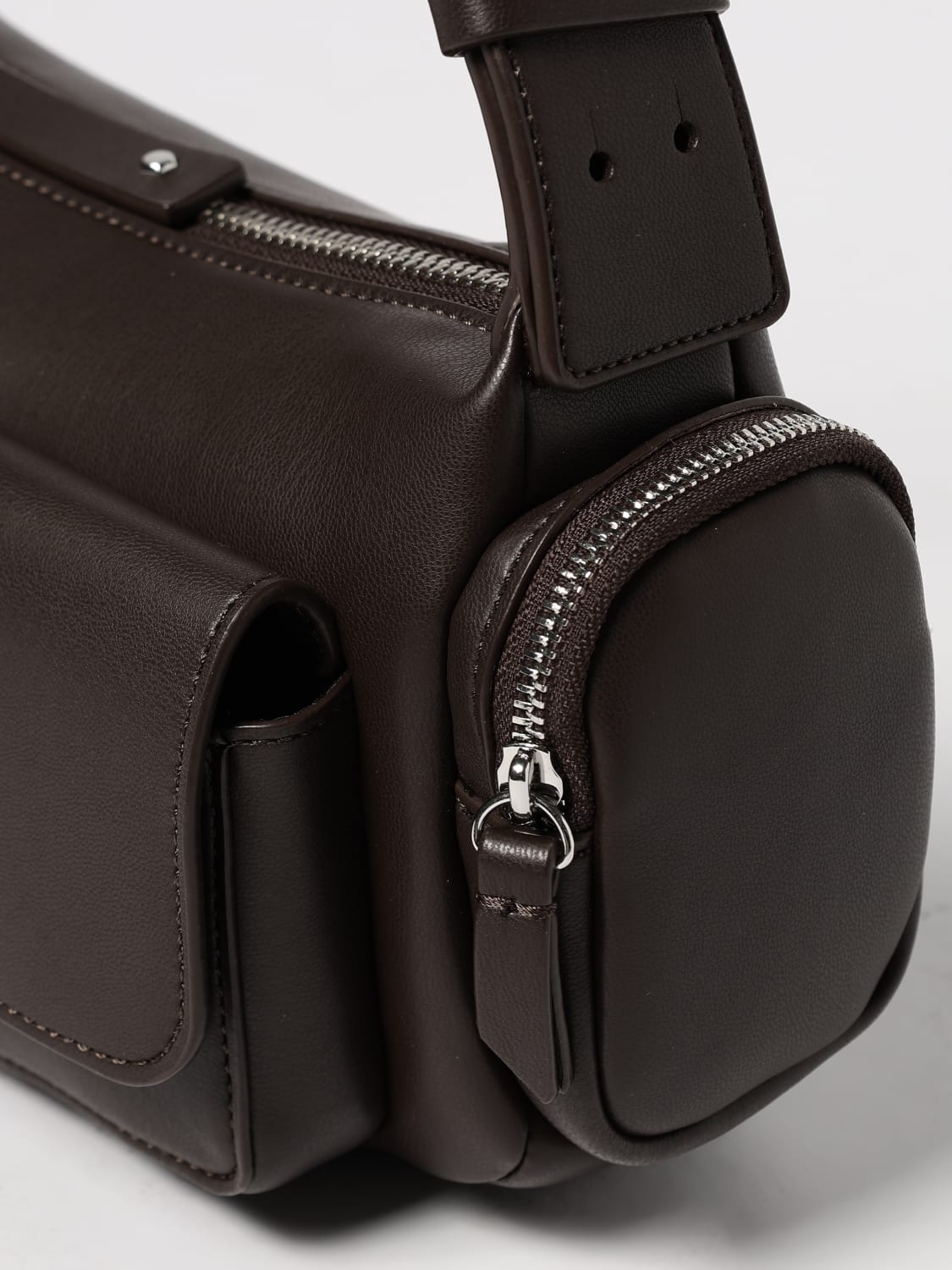 ARMANI EXCHANGE SAC PORTÉ ÉPAULE: Sac porté épaule femme Armani Exchange, Marron - Img 3