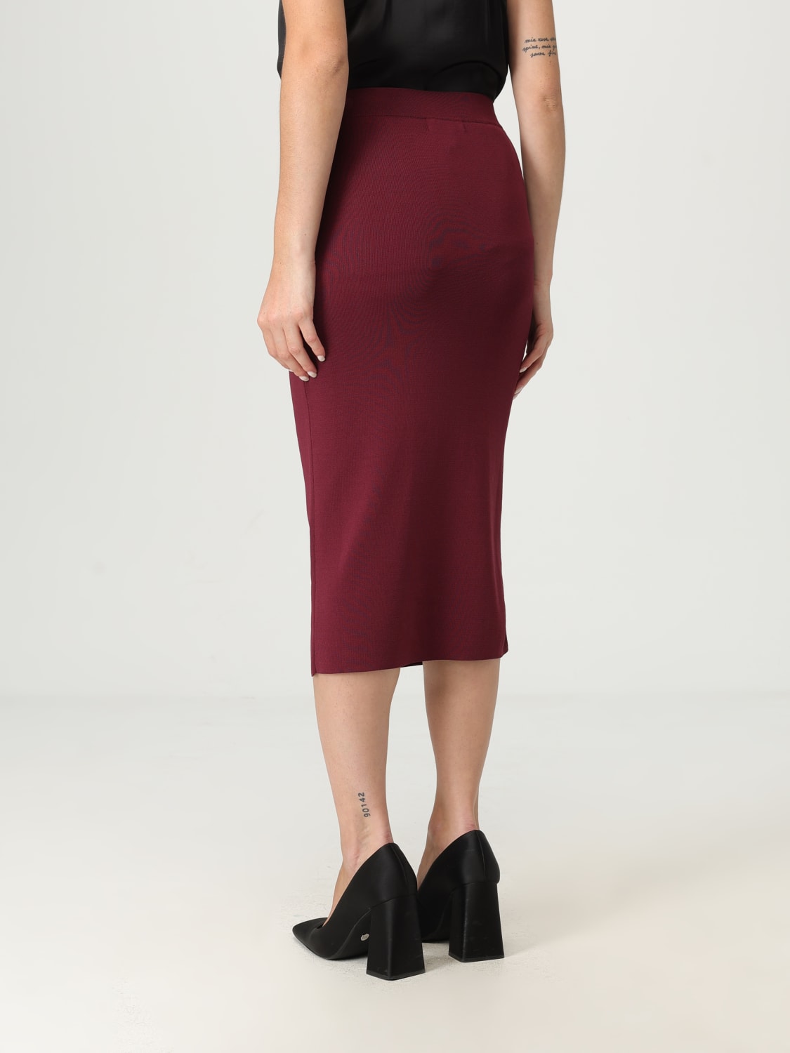 ARMANI EXCHANGE FALDA: Falda mujer Armani Exchange, Granate - Img 2