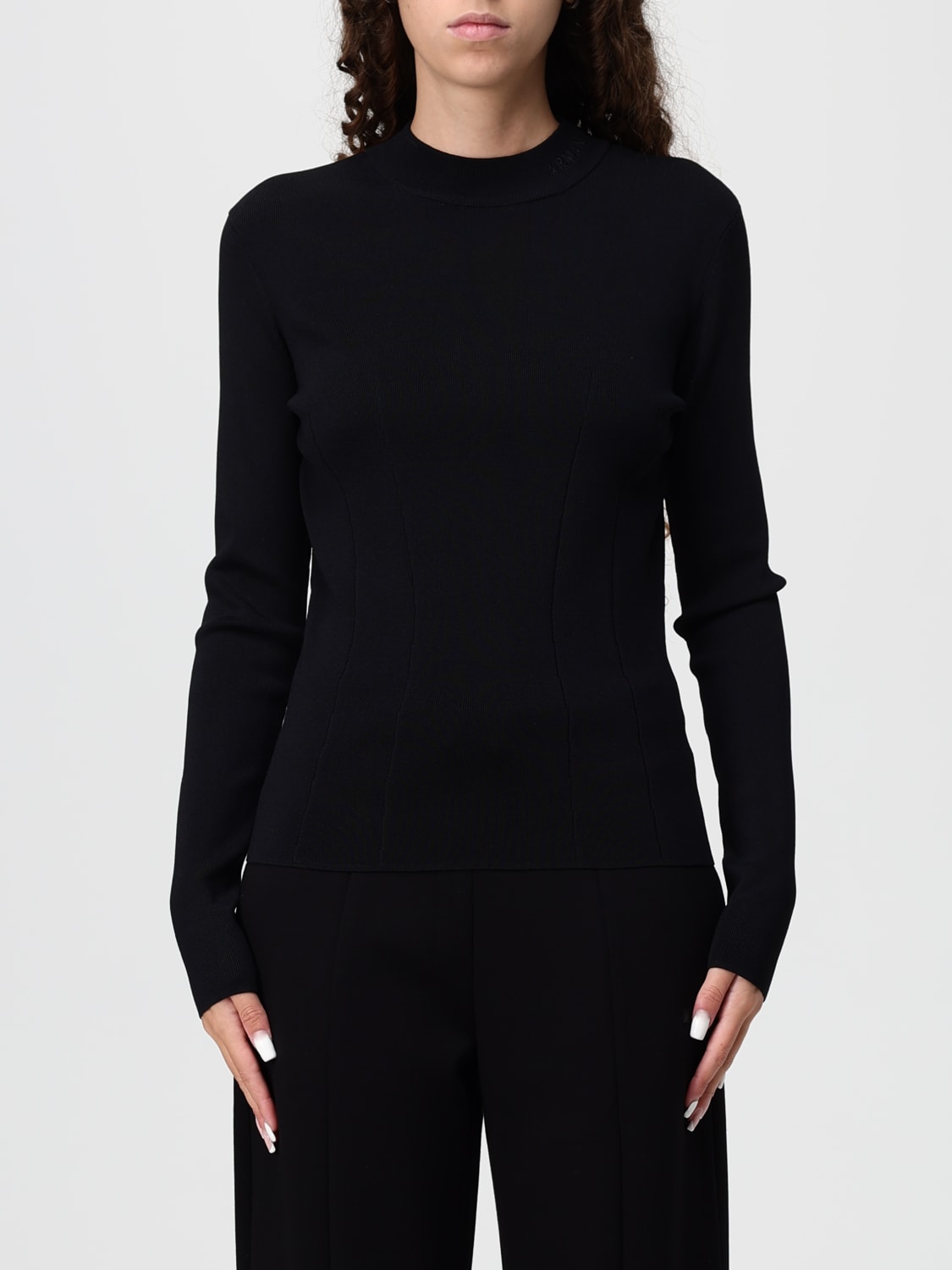 ARMANI EXCHANGE PULLOVER: Pullover damen Armani Exchange, Schwarz - Img 1