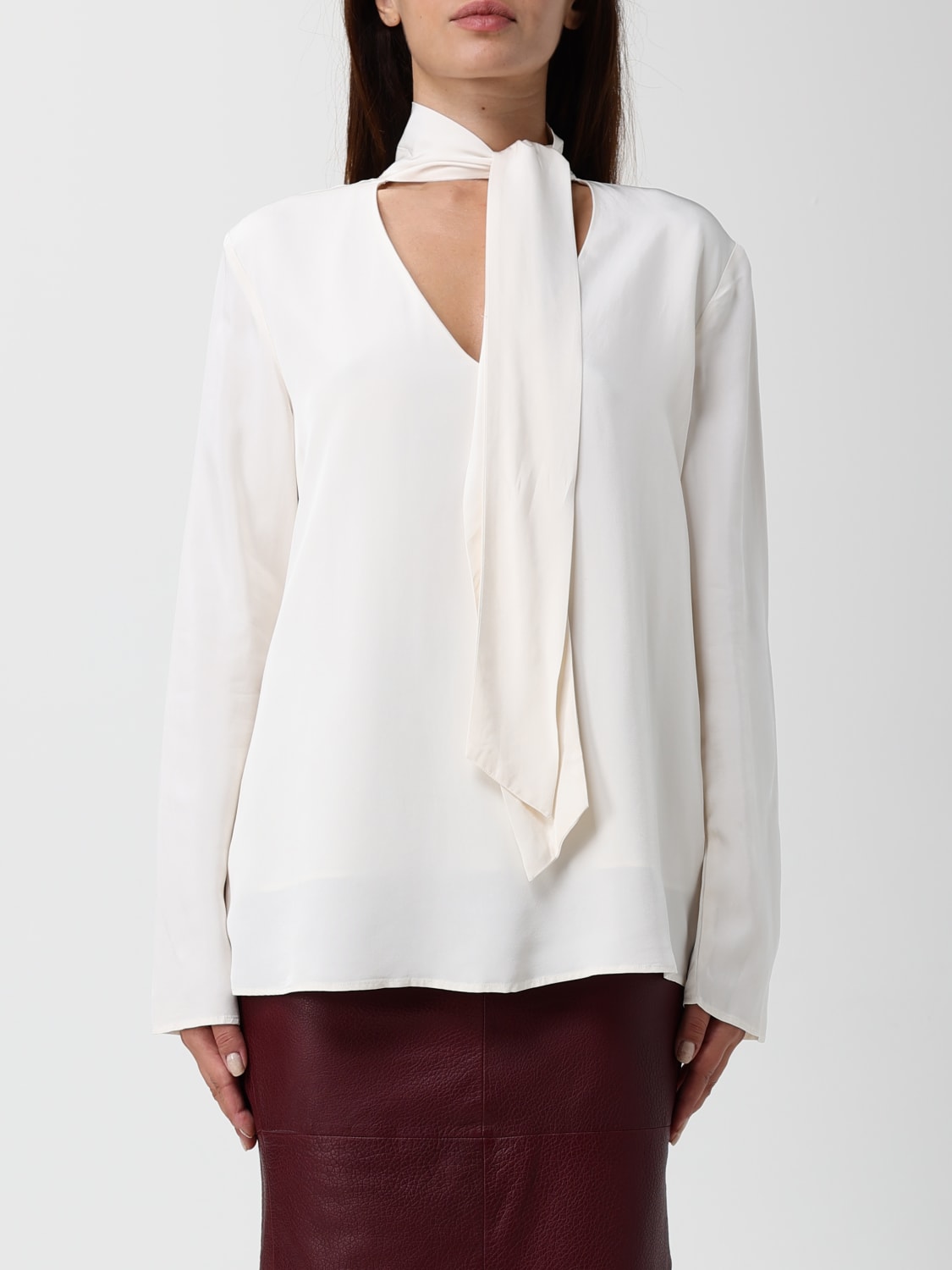 ARMANI EXCHANGE TOP: Top woman Armani Exchange, Yellow Cream - Img 1