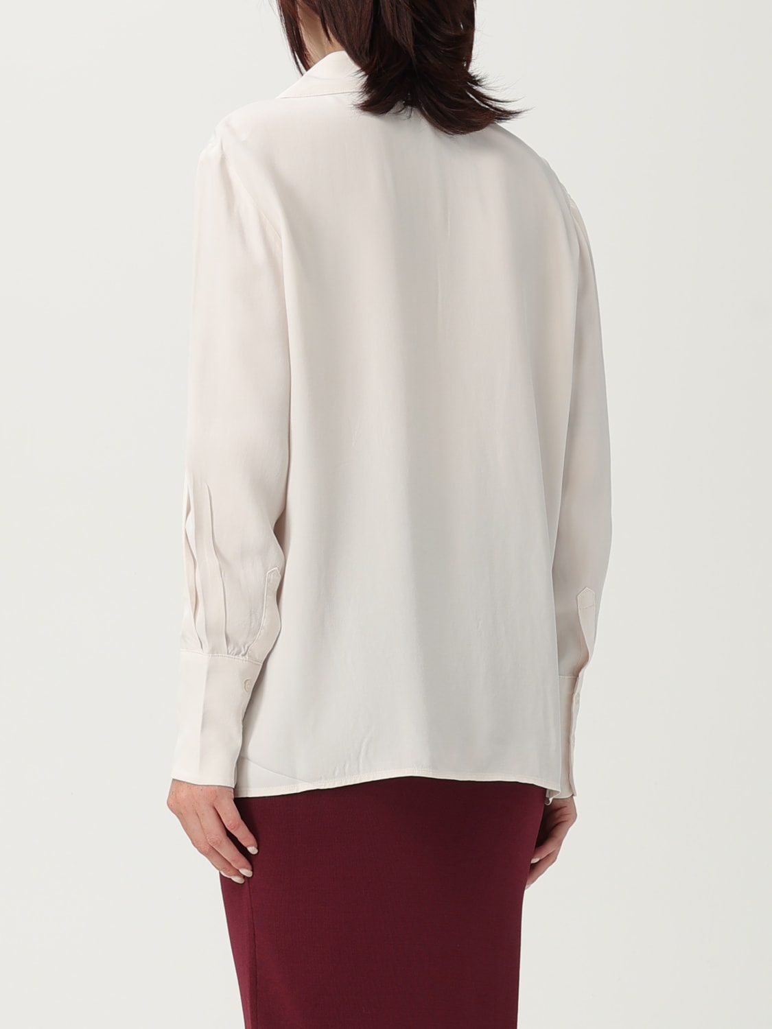 ARMANI EXCHANGE TOP: Blusa Armani Exchange in viscosa , Panna - Img 2