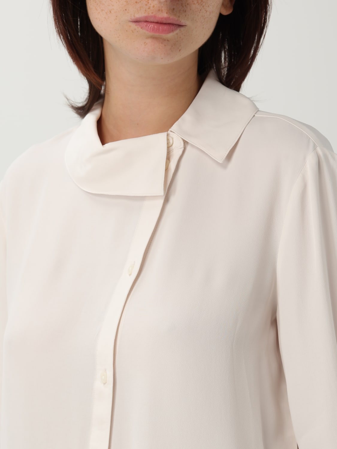 ARMANI EXCHANGE TOP: Blusa Armani Exchange in viscosa , Panna - Img 3