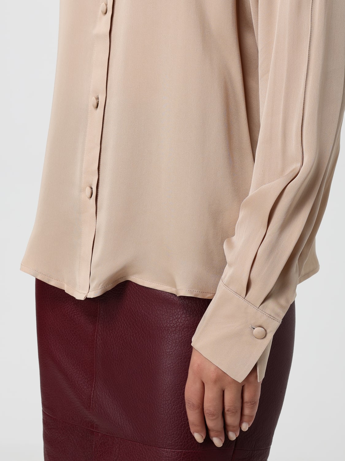 ARMANI EXCHANGE HEMDBLUSE: Hemdbluse damen Armani Exchange, Camel - Img 3