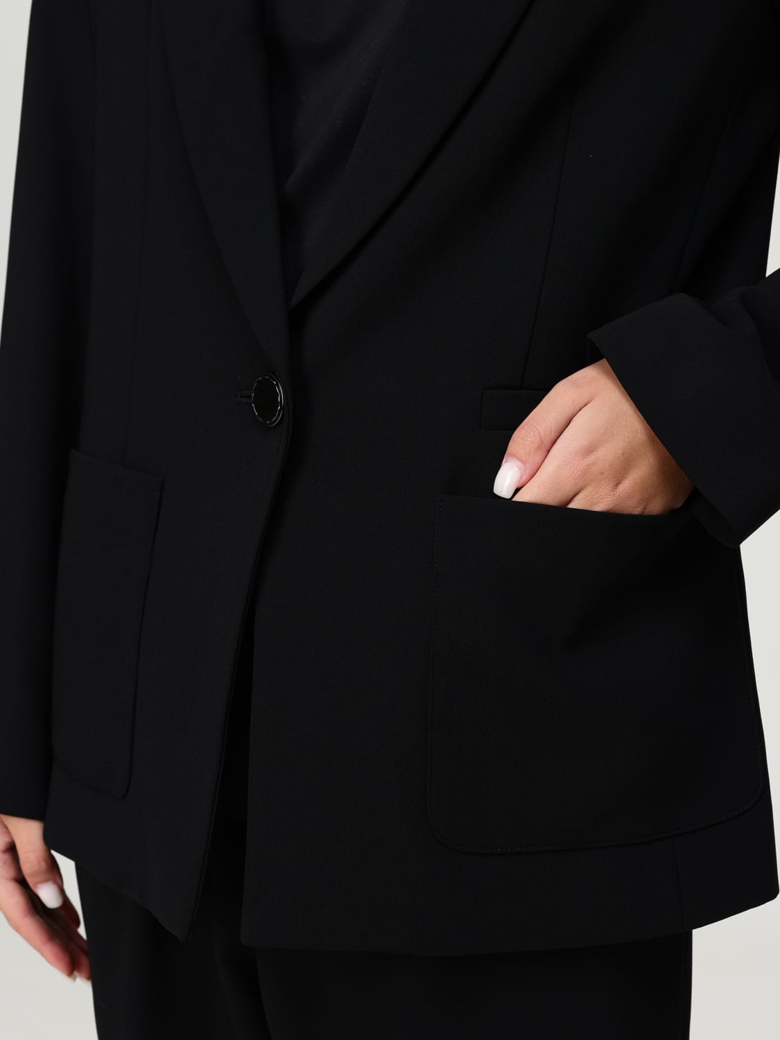 ARMANI EXCHANGE JACKE: Blazer damen Armani Exchange, Schwarz - Img 4