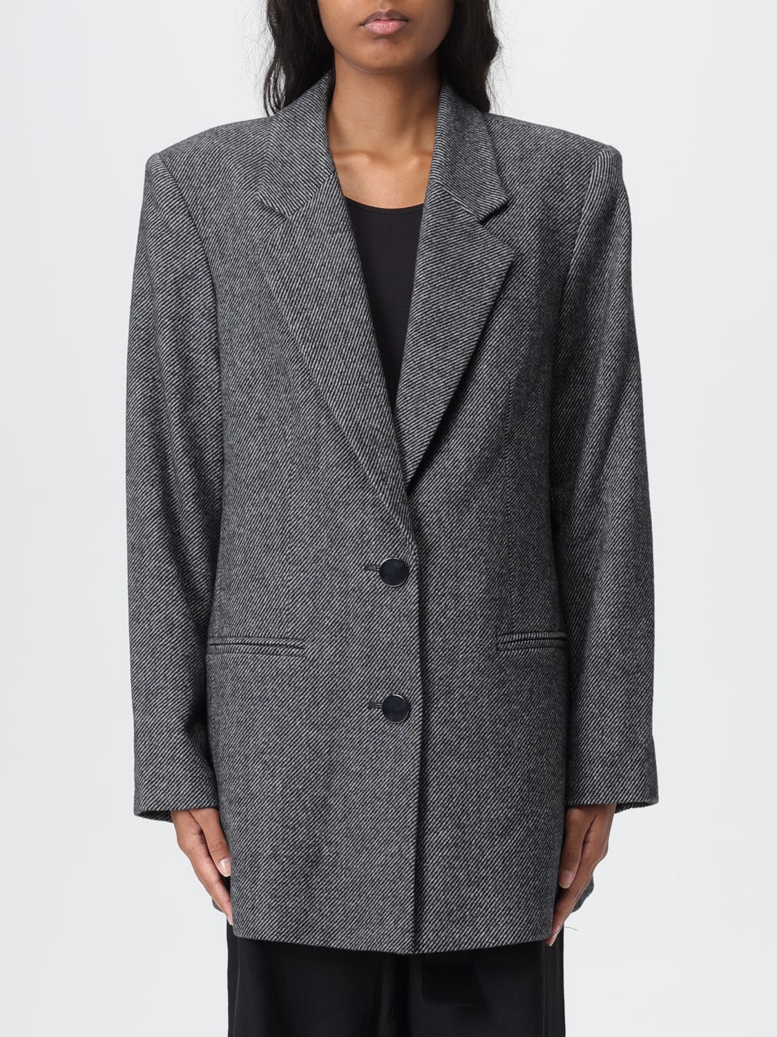 ARMANI EXCHANGE JACKET: Blazer woman Armani Exchange, Grey - Img 1