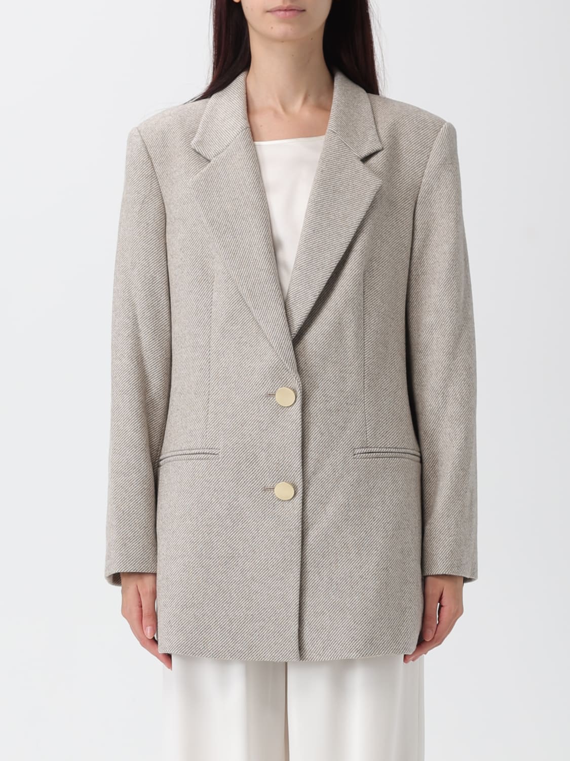 ARMANI EXCHANGE VESTE: Blazer femme Armani Exchange, Beige - Img 1