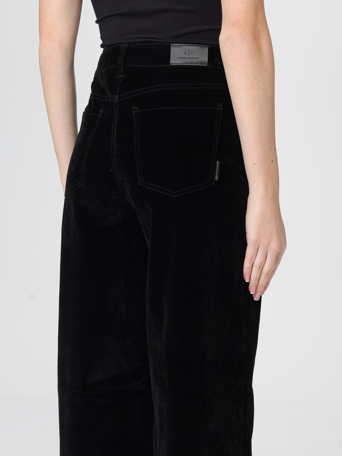 ARMANI EXCHANGE PANTALONES: Pantalón mujer Armani Exchange, Negro - Img 3