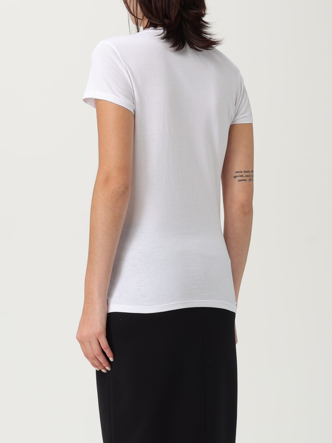 ARMANI EXCHANGE T恤: T恤 女士 Armani Exchange, 白色 - Img 2