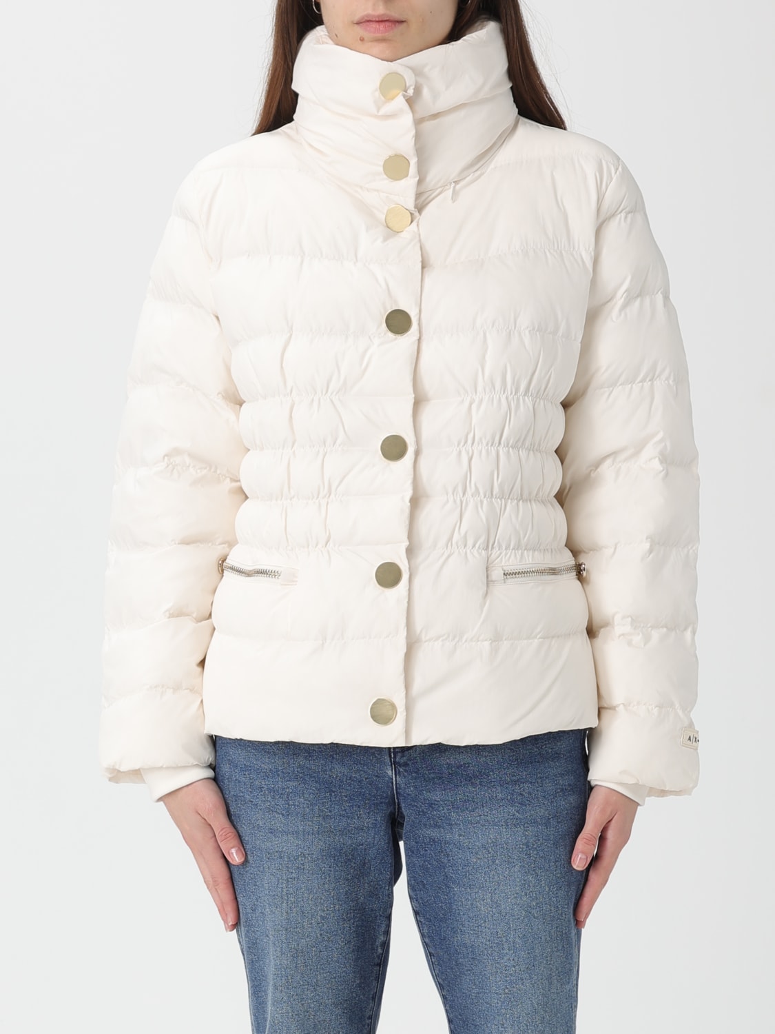 ARMANI EXCHANGE ジャケット: ジャケット レディース Armani Exchange, イエロークリーム - Img 1