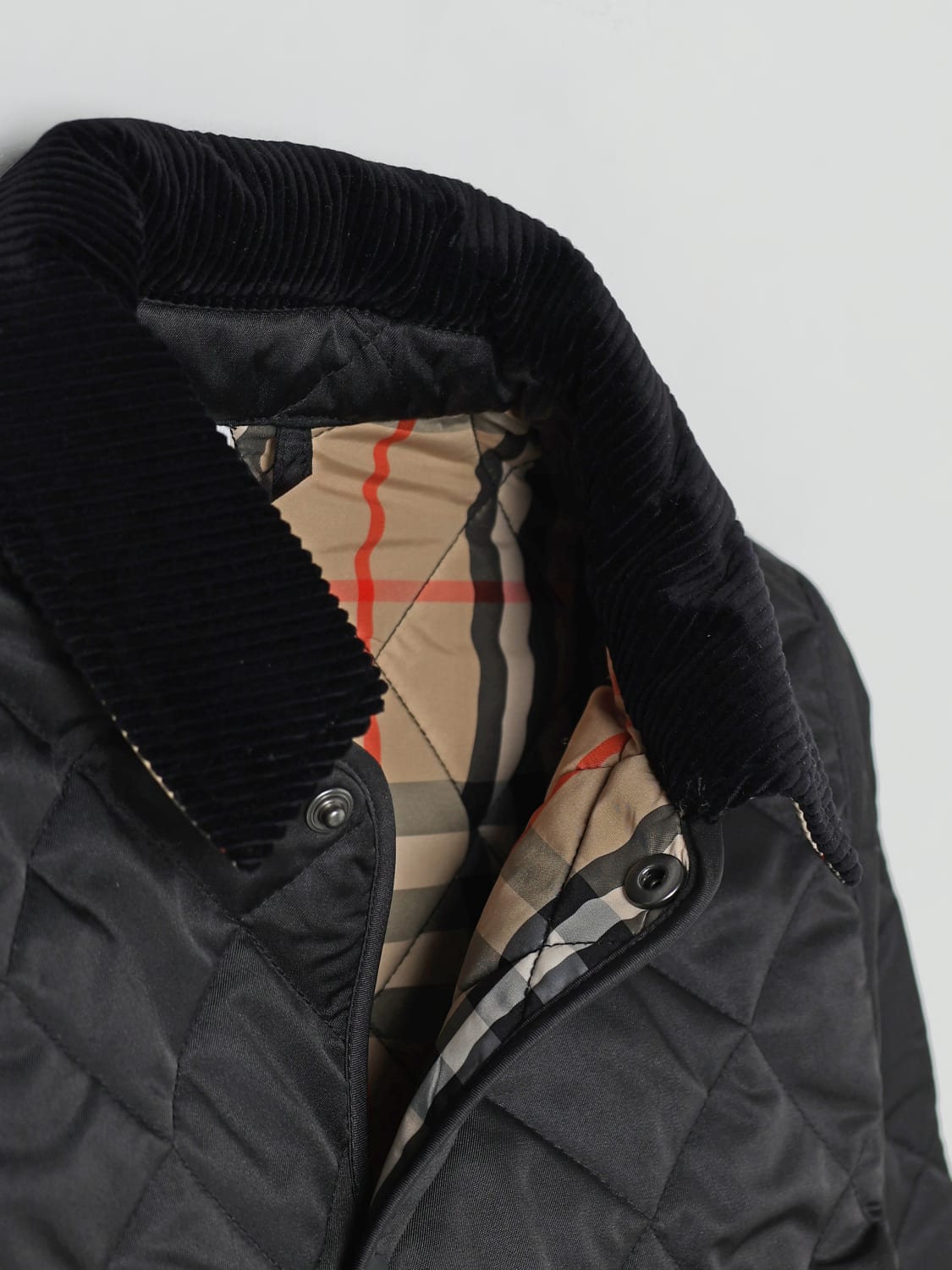 BURBERRY JACKET: Jacket kids Burberry, Black - Img 3