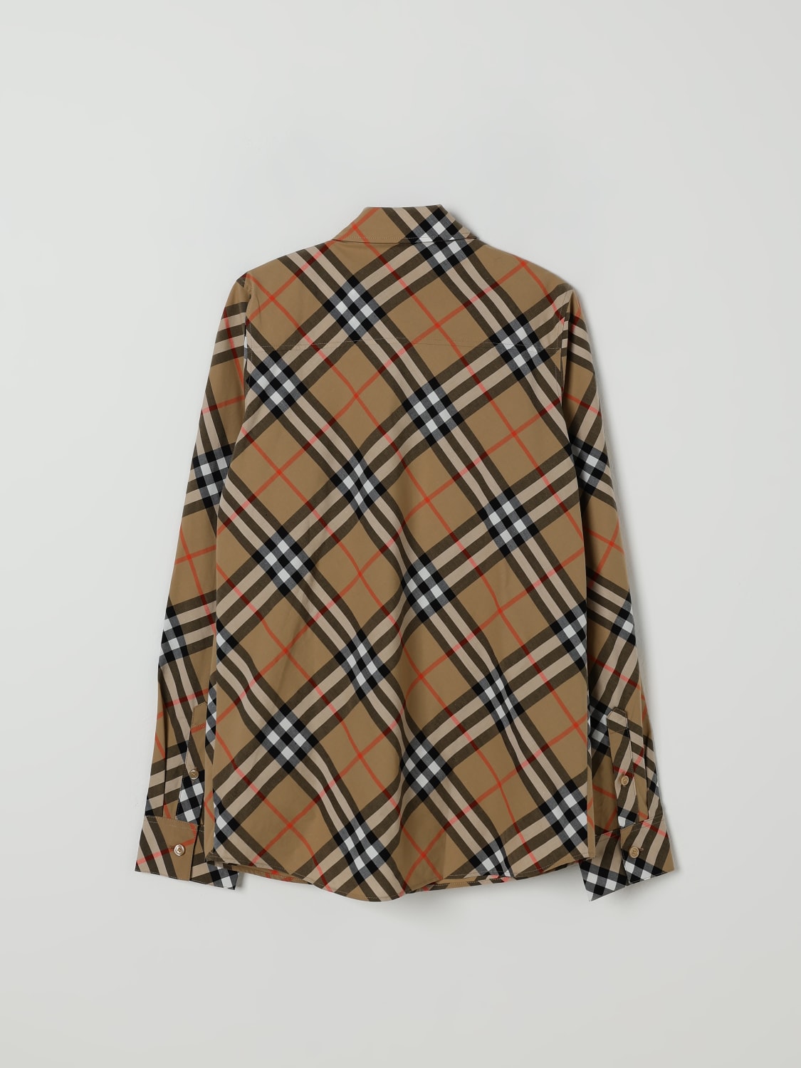 BURBERRY HEMD: Hemd kinder Burberry, Beige - Img 2