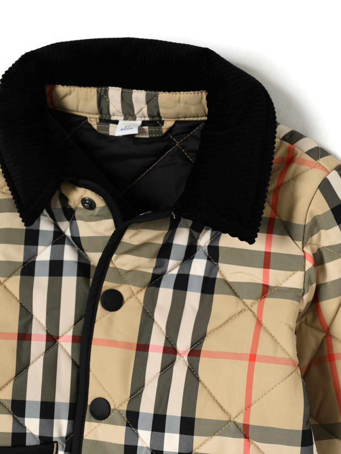 BURBERRY JACKET: Jacket kids Burberry, Beige - Img 3