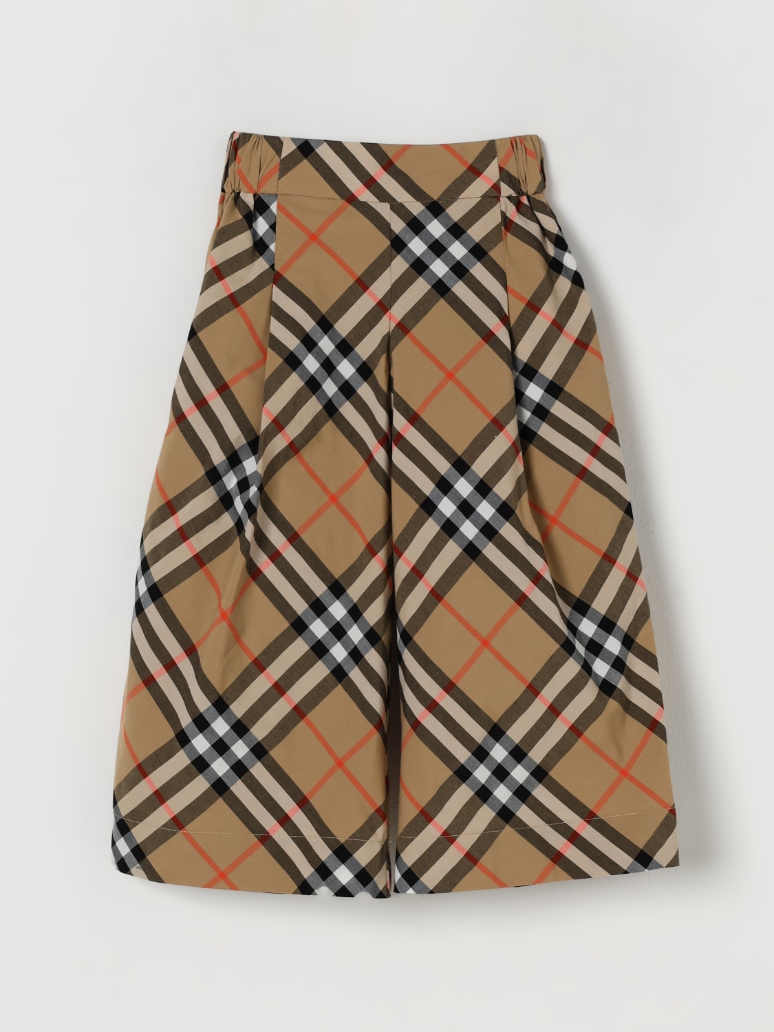 BURBERRY HOSE: Hose kinder Burberry, Beige - Img 1
