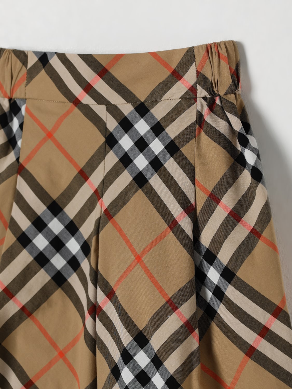 BURBERRY HOSE: Hose kinder Burberry, Beige - Img 3