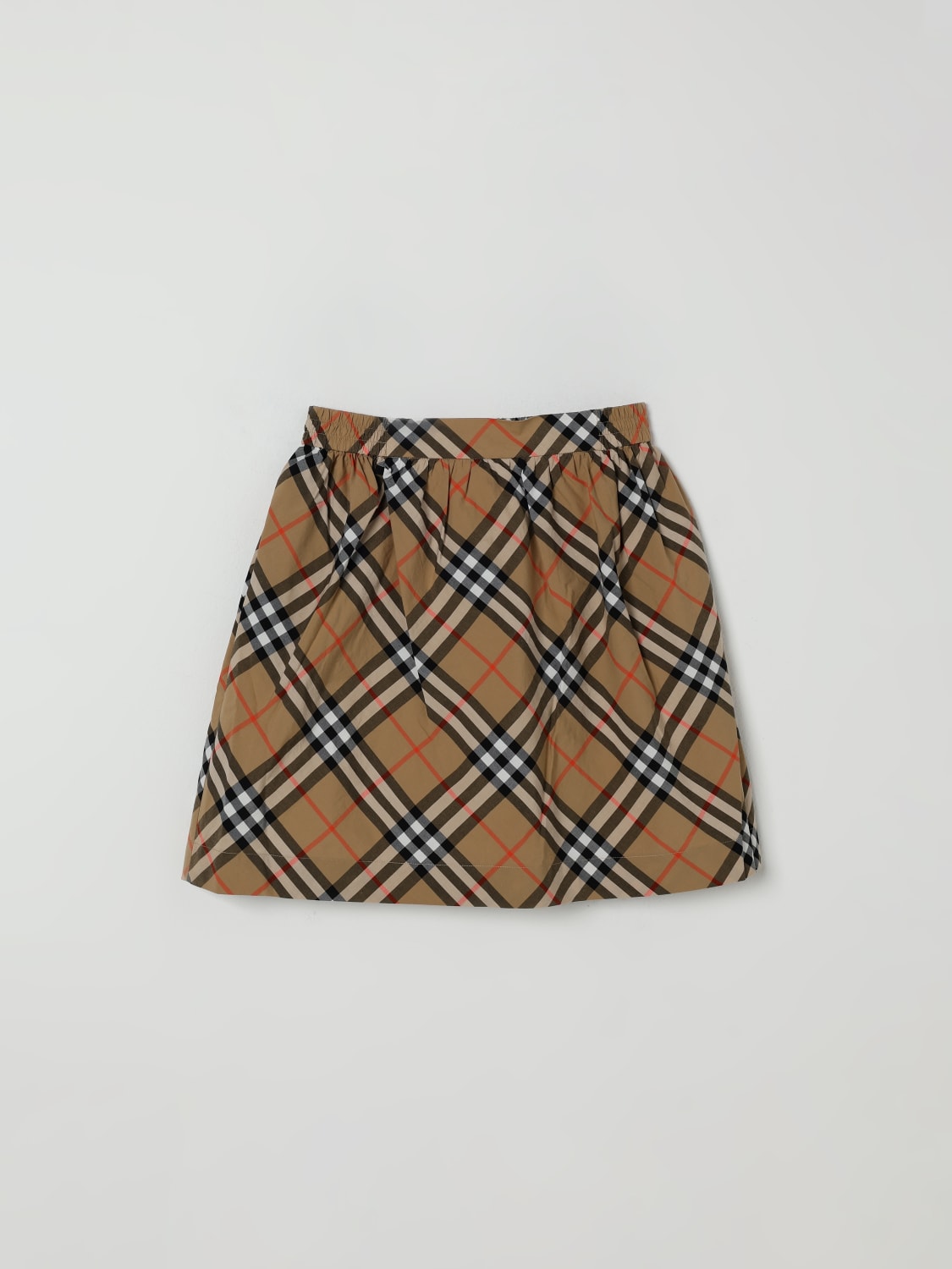 BURBERRY FALDA: Falda niños Burberry, Beige - Img 1