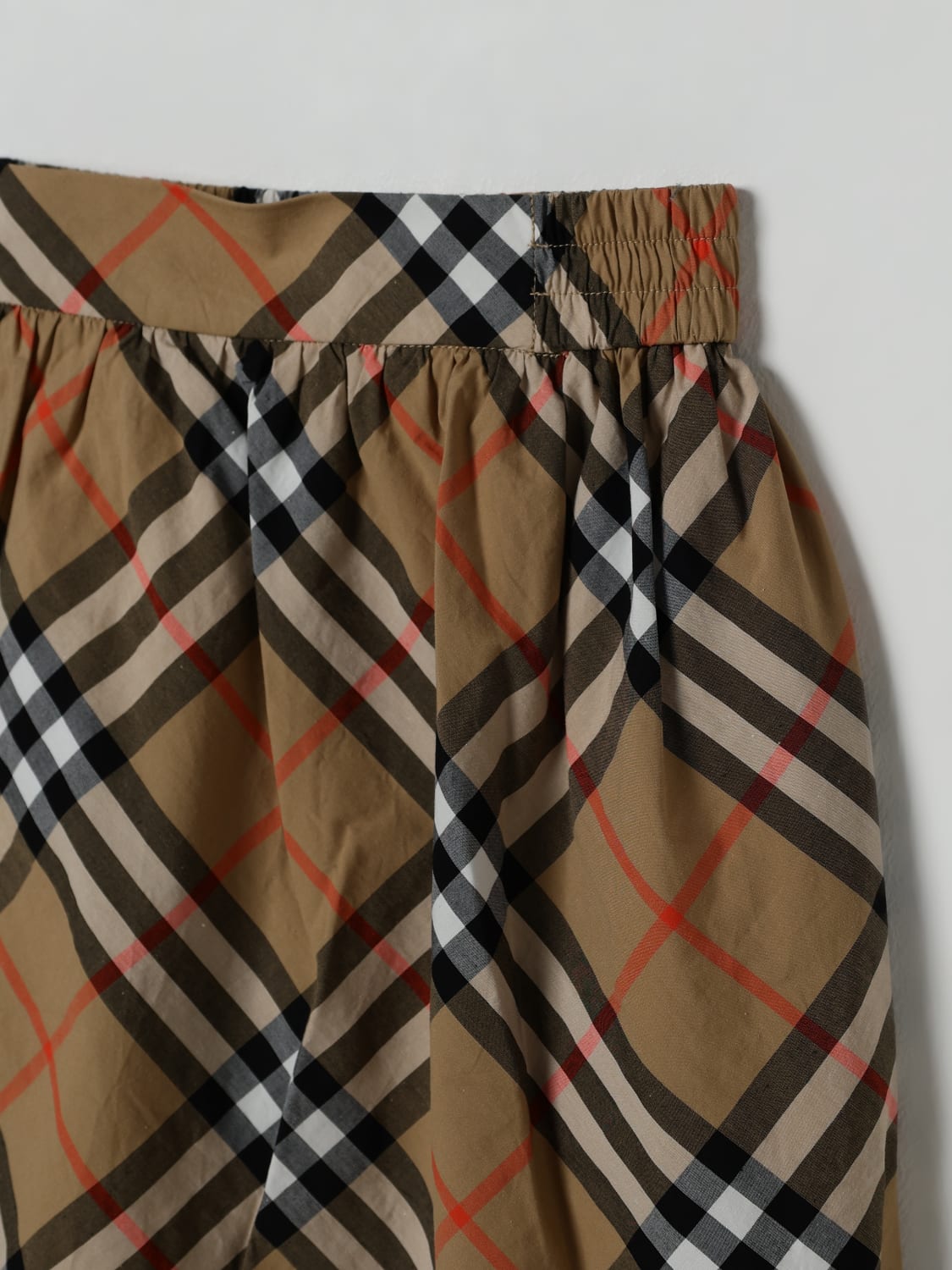 BURBERRY FALDA: Falda niños Burberry, Beige - Img 3