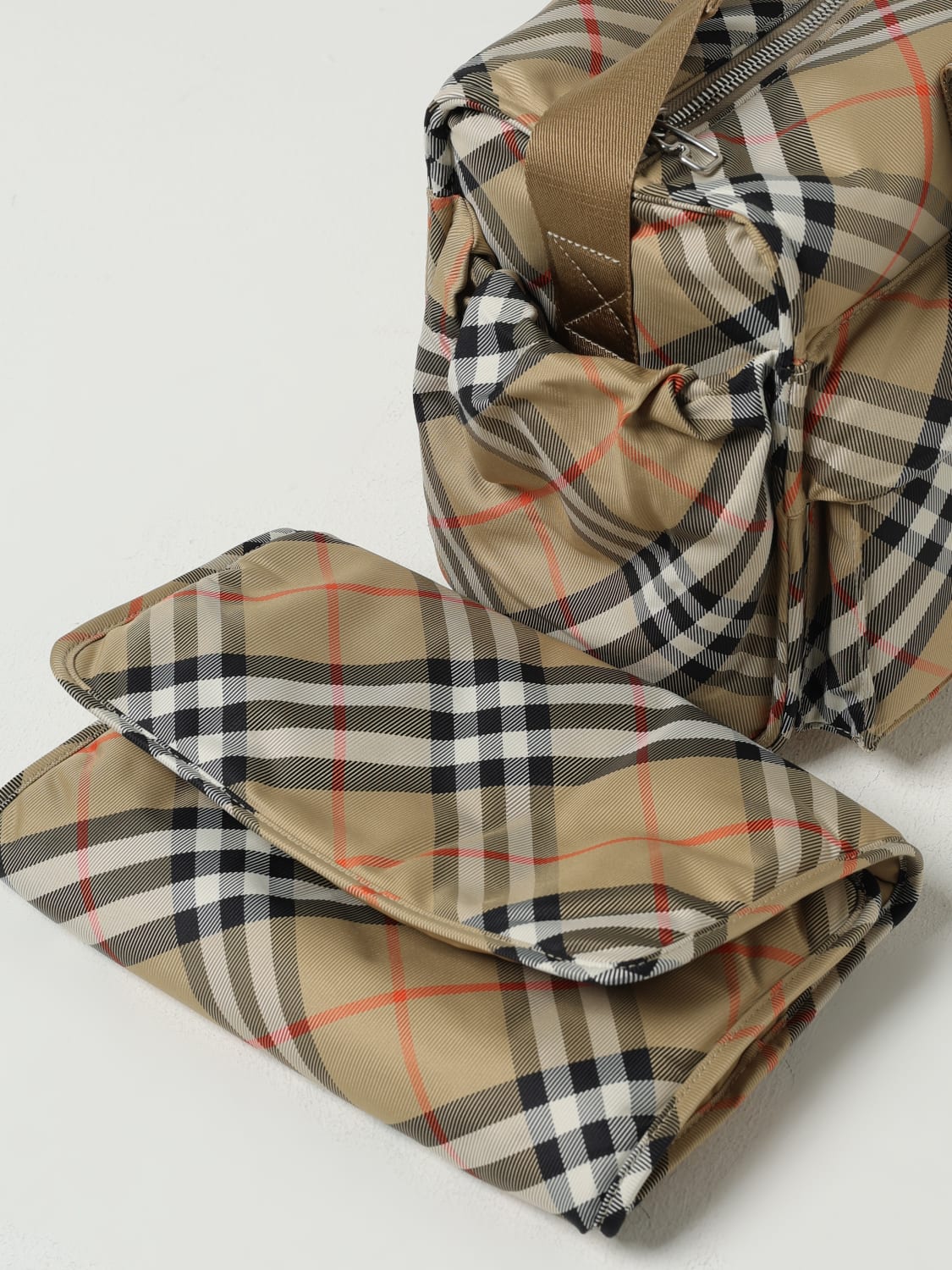 BURBERRY ACCESSOIRE: Tasche kinder Burberry, Beige - Img 3