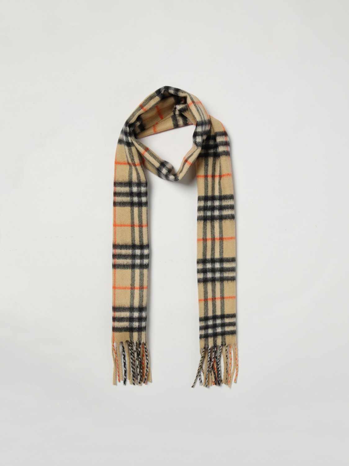 BURBERRY 围巾: 围巾 儿童 Burberry, 米色 - Img 2