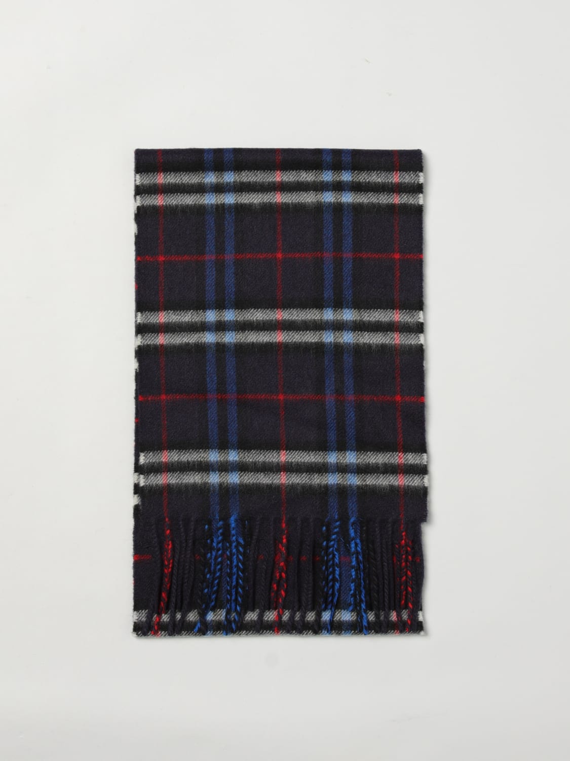 BURBERRY SCARF: Scarf kids Burberry, Blue - Img 1