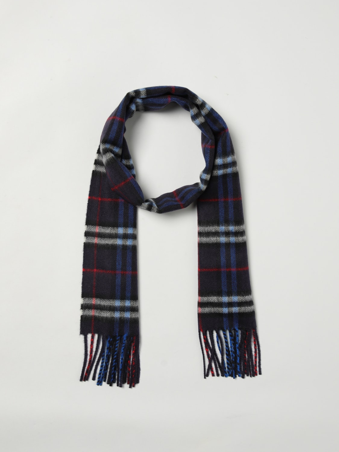 BURBERRY SCARF: Scarf kids Burberry, Blue - Img 2