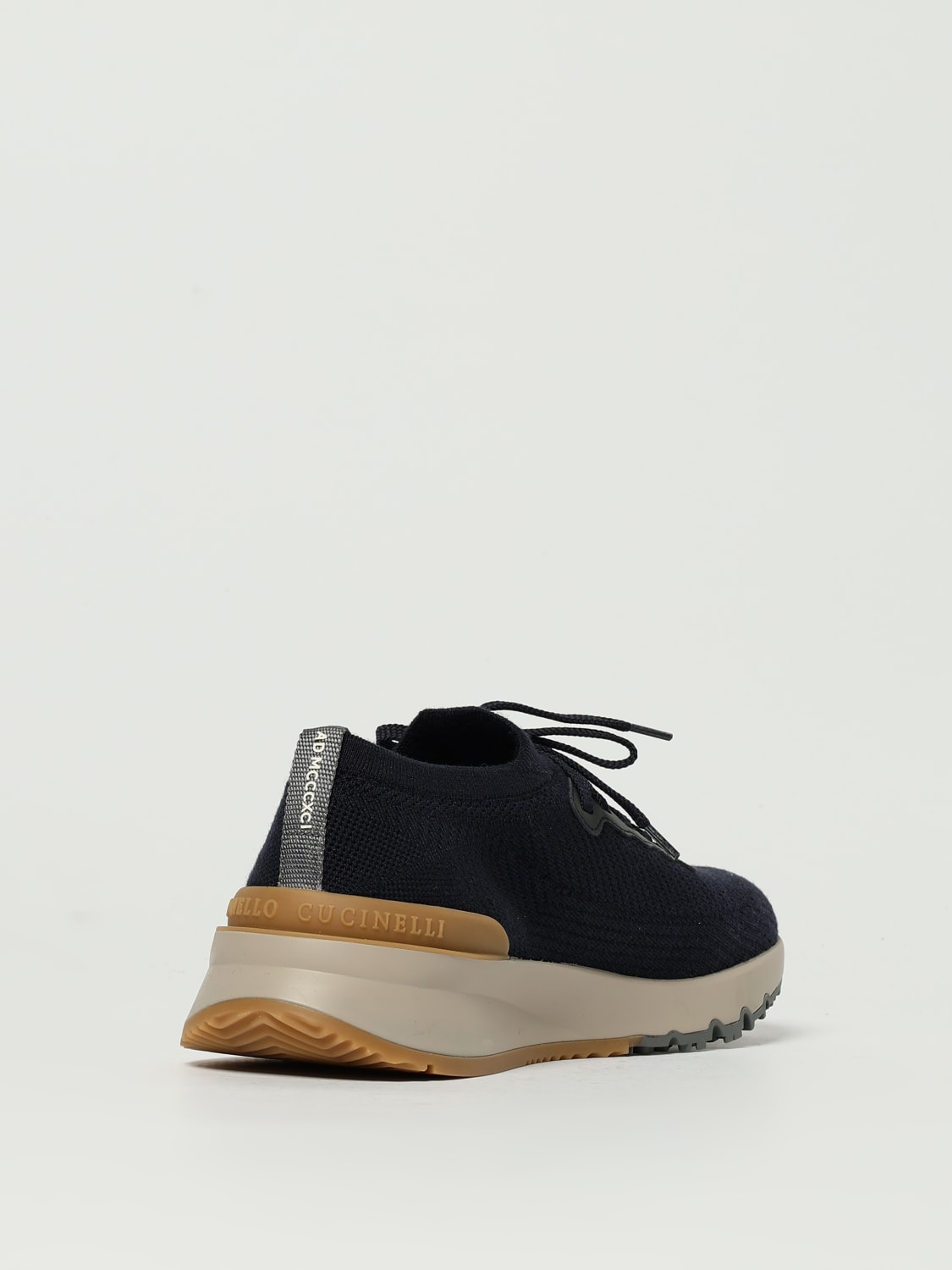 BRUNELLO CUCINELLI ZAPATILLAS: Zapatillas hombre Brunello Cucinelli, Azul Oscuro - Img 3