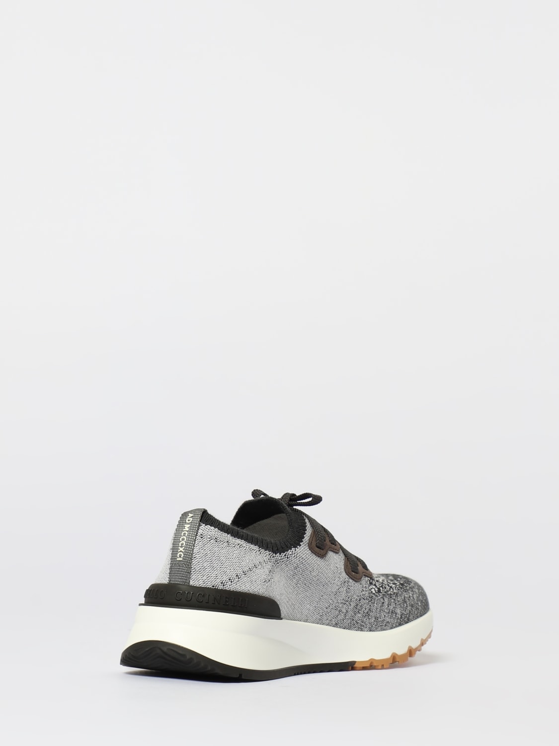 BRUNELLO CUCINELLI 运动鞋: 运动鞋 男士 Brunello Cucinelli, 印花/多色 - Img 3