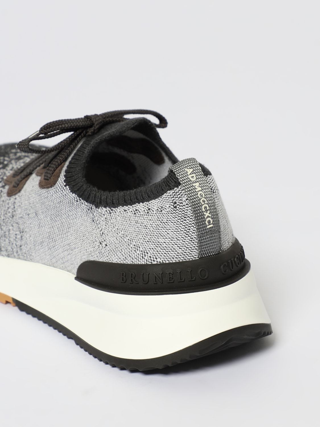BRUNELLO CUCINELLI 运动鞋: 运动鞋 男士 Brunello Cucinelli, 印花/多色 - Img 4