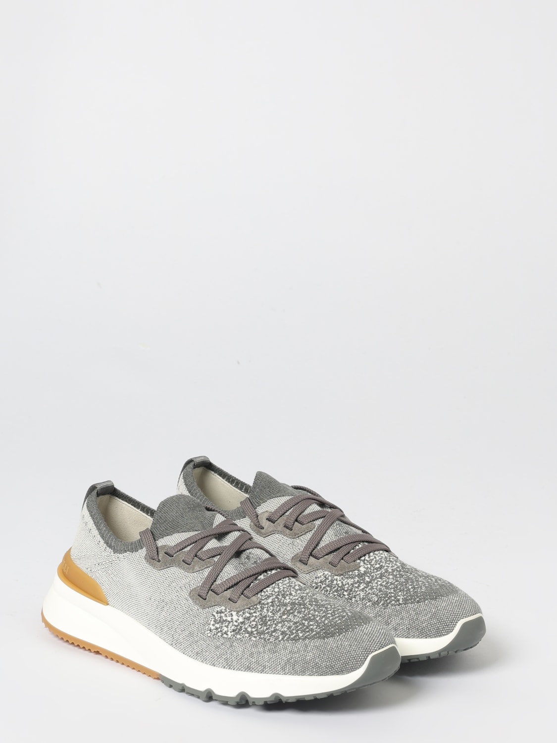 BRUNELLO CUCINELLI SNEAKERS: Sneakers men Brunello Cucinelli, Grey - Img 2