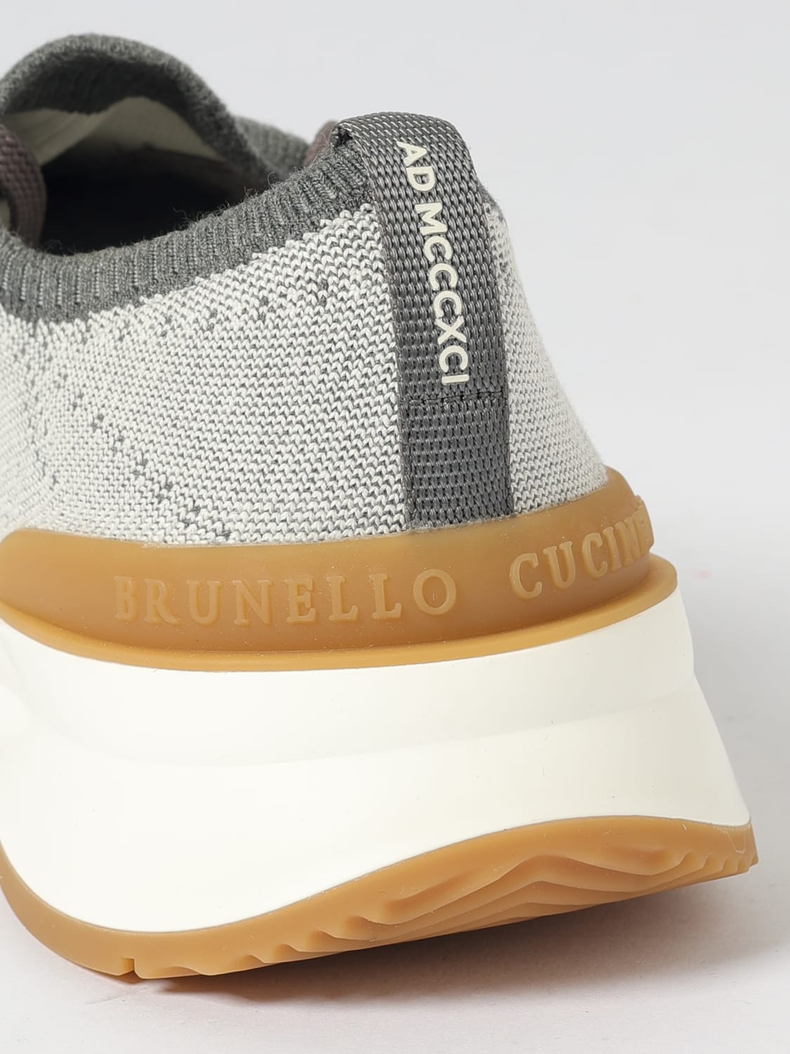 BRUNELLO CUCINELLI SNEAKERS: Sneakers men Brunello Cucinelli, Grey - Img 4