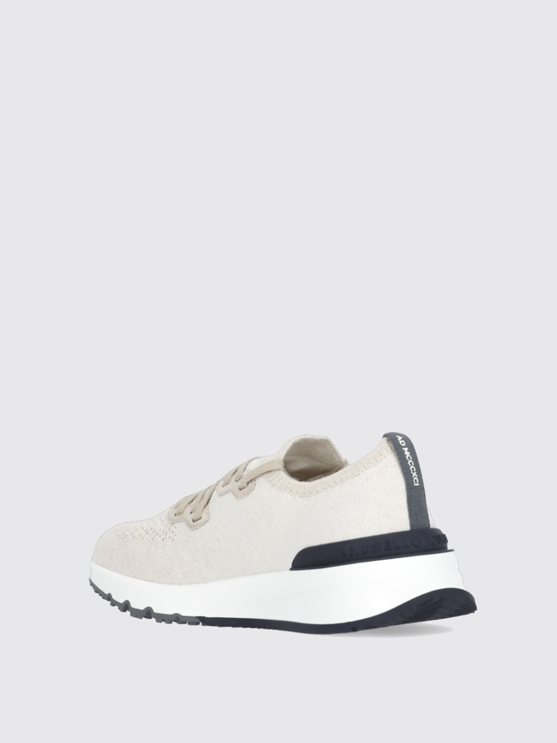 BRUNELLO CUCINELLI SNEAKERS: Sneakers men Brunello Cucinelli, Beige - Img 3