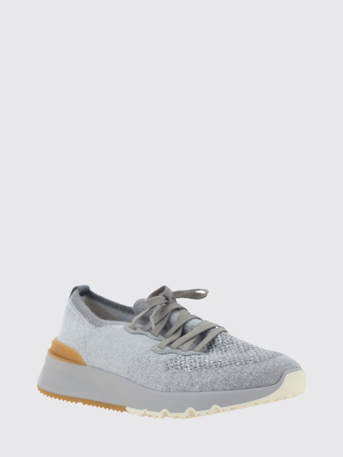 BRUNELLO CUCINELLI SNEAKERS: Sneakers men Brunello Cucinelli, Grey 1 - Img 2
