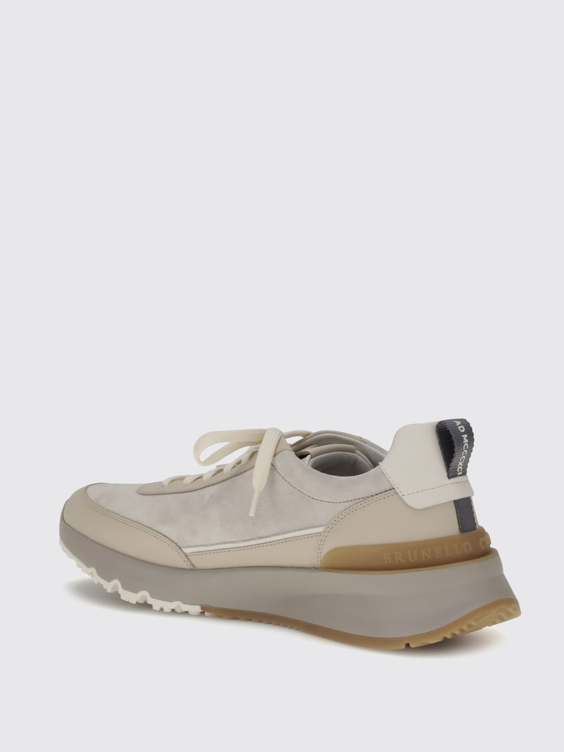 BRUNELLO CUCINELLI SNEAKERS: Sneakers men Brunello Cucinelli, Beige - Img 3
