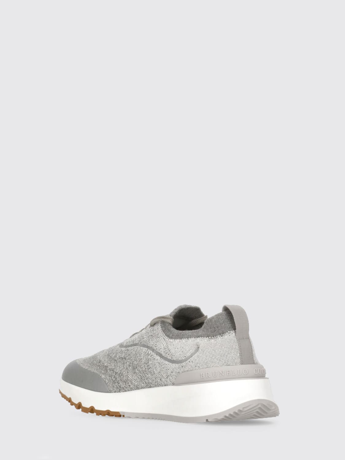 BRUNELLO CUCINELLI ZAPATILLAS: Zapatillas hombre Brunello Cucinelli, Gris - Img 3