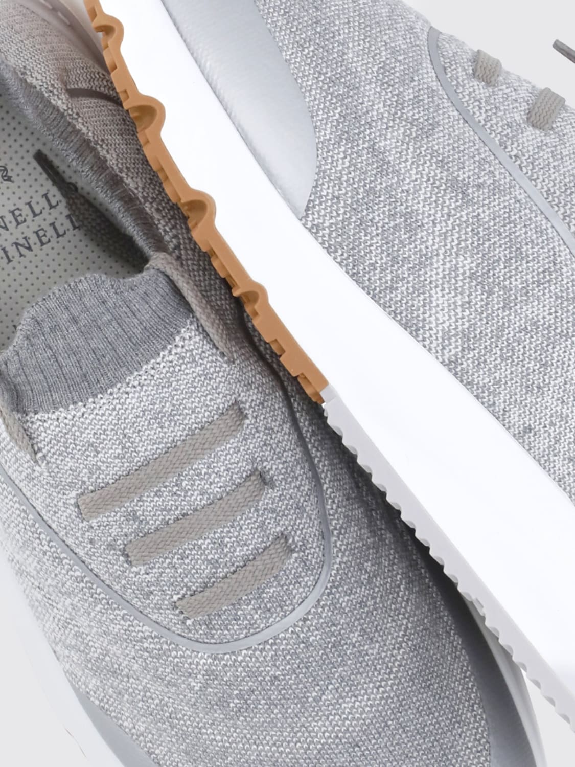 BRUNELLO CUCINELLI ZAPATILLAS: Zapatillas hombre Brunello Cucinelli, Gris - Img 4