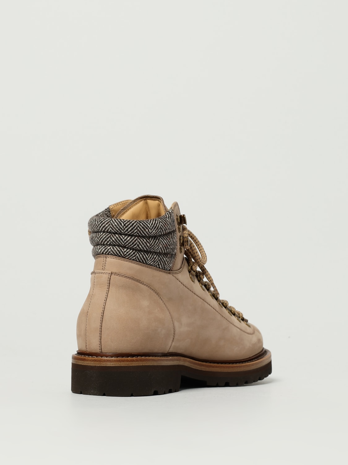 BRUNELLO CUCINELLI BOOT: Shoes men Brunello Cucinelli, Beige - Img 3