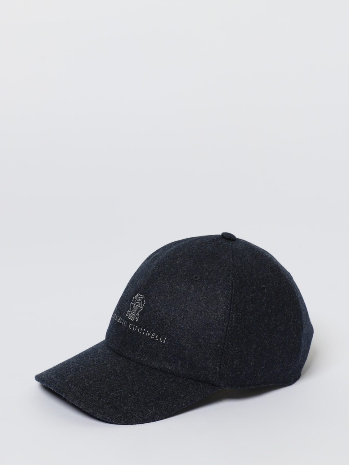 BRUNELLO CUCINELLI HAT: Hat men Brunello Cucinelli, Blue - Img 1