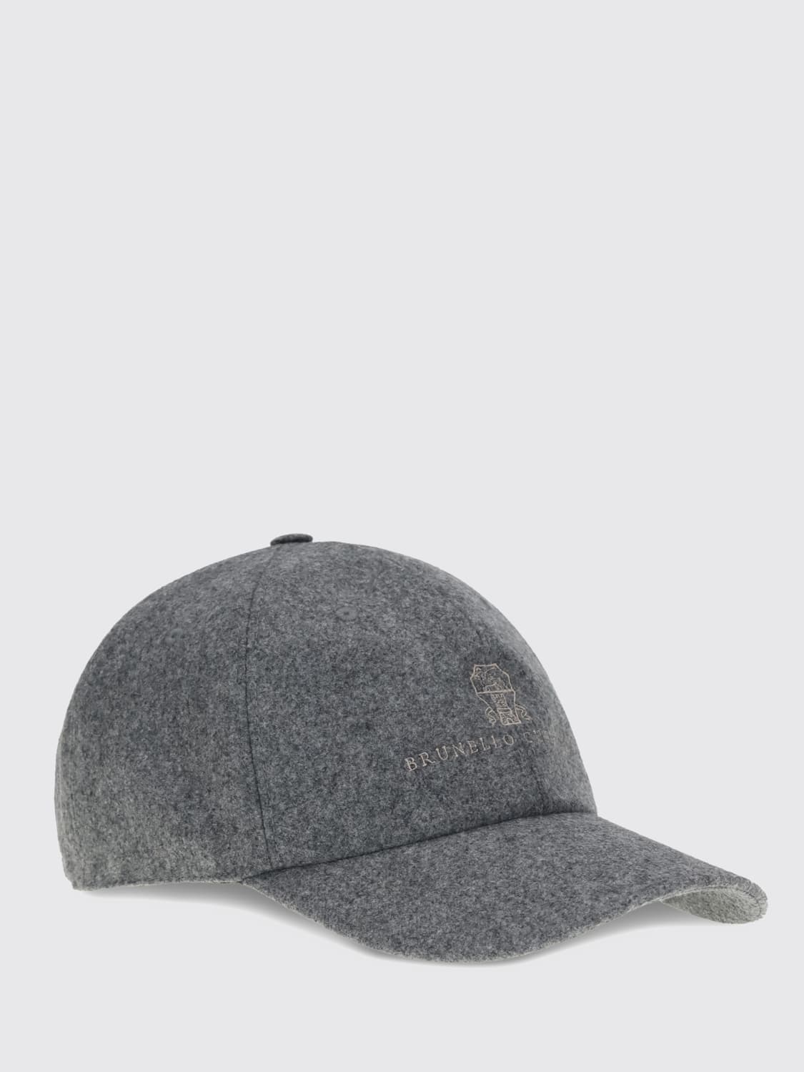 BRUNELLO CUCINELLI HAT: Hat men Brunello Cucinelli, Grey - Img 1