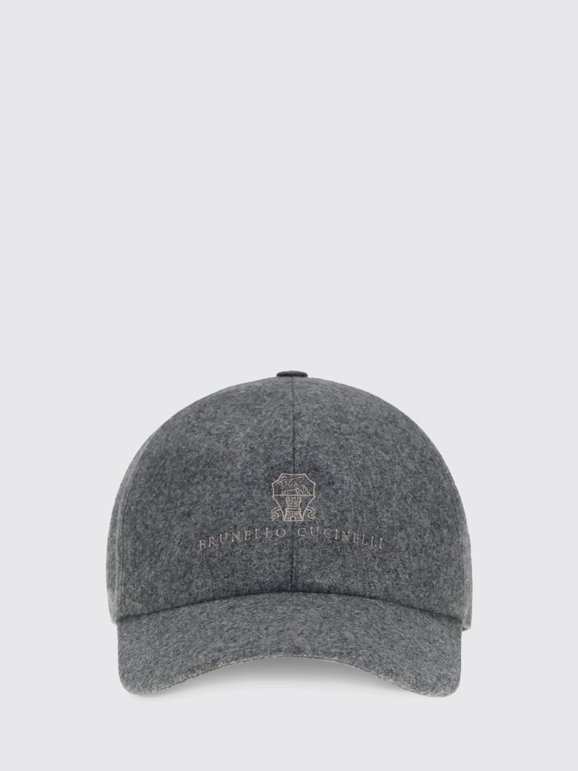 BRUNELLO CUCINELLI HAT: Hat men Brunello Cucinelli, Grey - Img 2