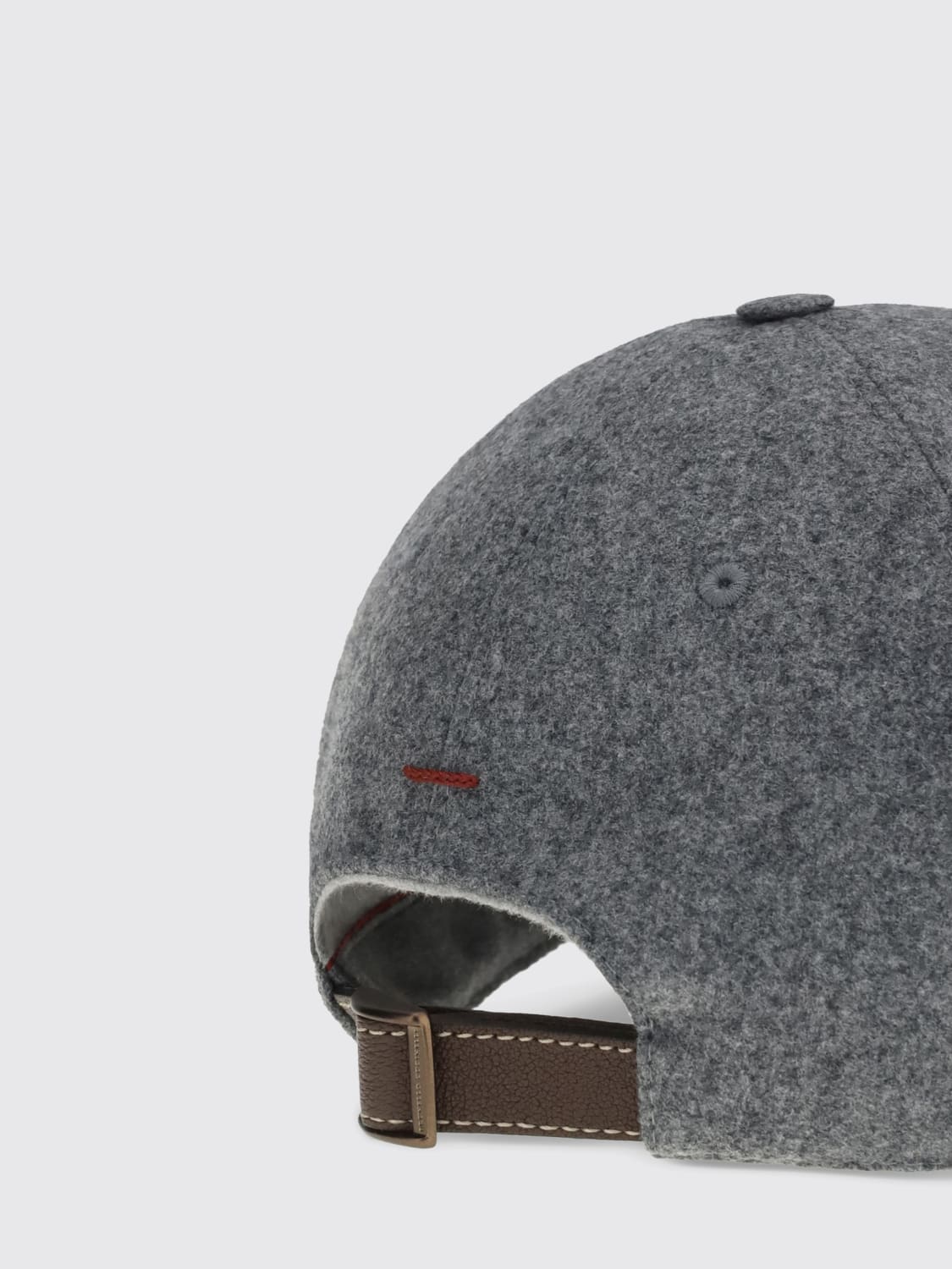 BRUNELLO CUCINELLI HAT: Hat men Brunello Cucinelli, Grey - Img 3