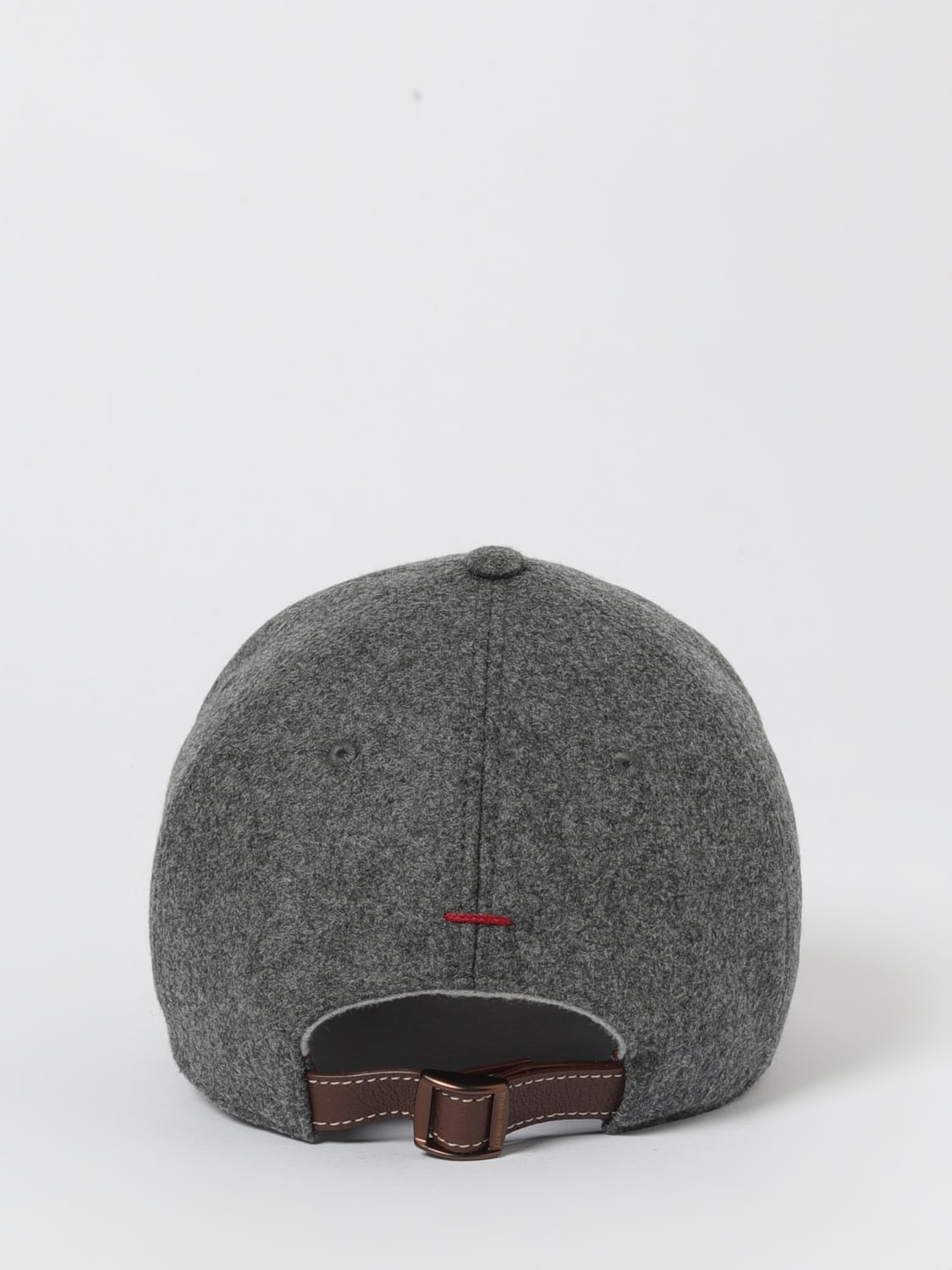 BRUNELLO CUCINELLI HAT: Hat men Brunello Cucinelli, Charcoal - Img 3