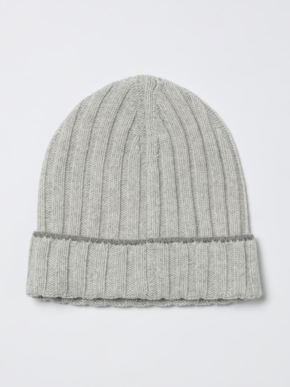BRUNELLO CUCINELLI HAT: Hat men Brunello Cucinelli, Mouse Grey - Img 1